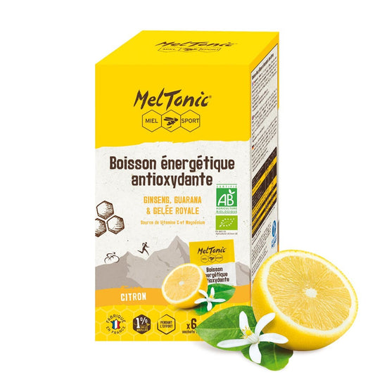 Etui 6 boissons énergétiques Meltonic antioxydante menthe - Clubinsport