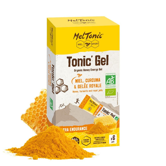 Gel énergétique Ultra Endurance bio Miel curcuma gelée royale Meltonic - Clubinsport
