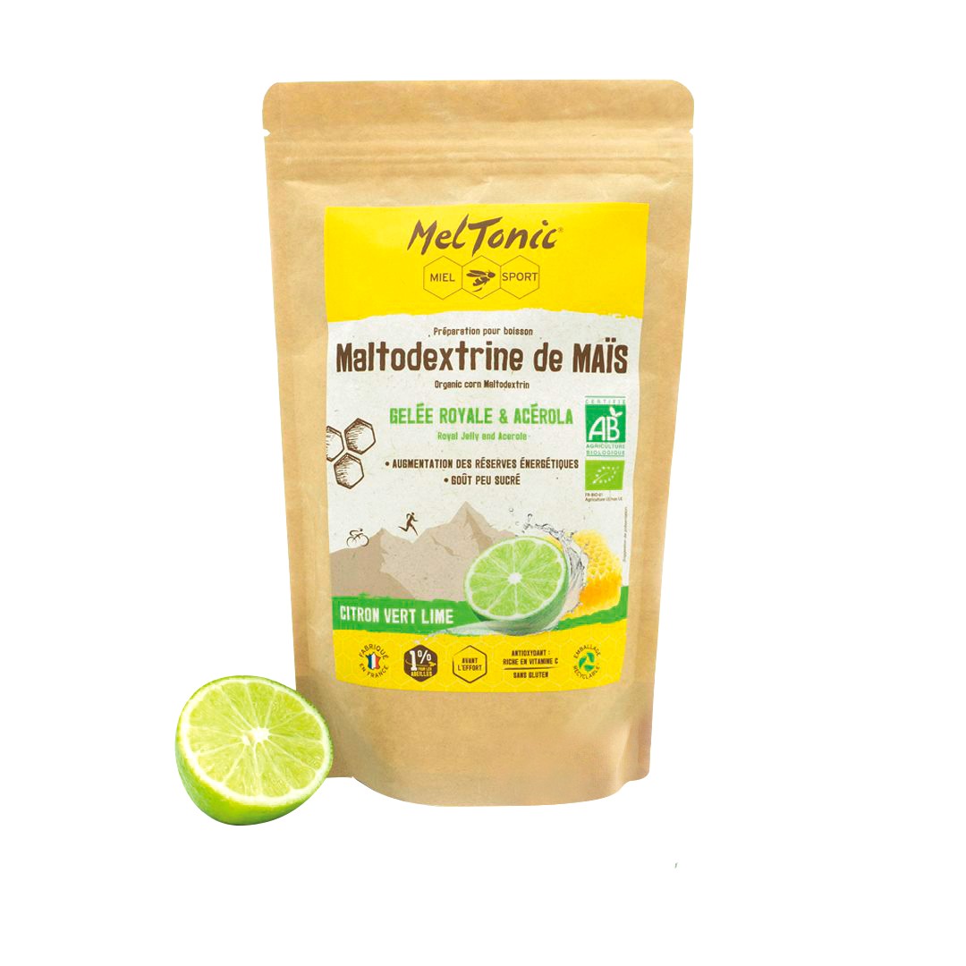 Maltodextrine de maïs bio Citron Meltonic - Clubinsport