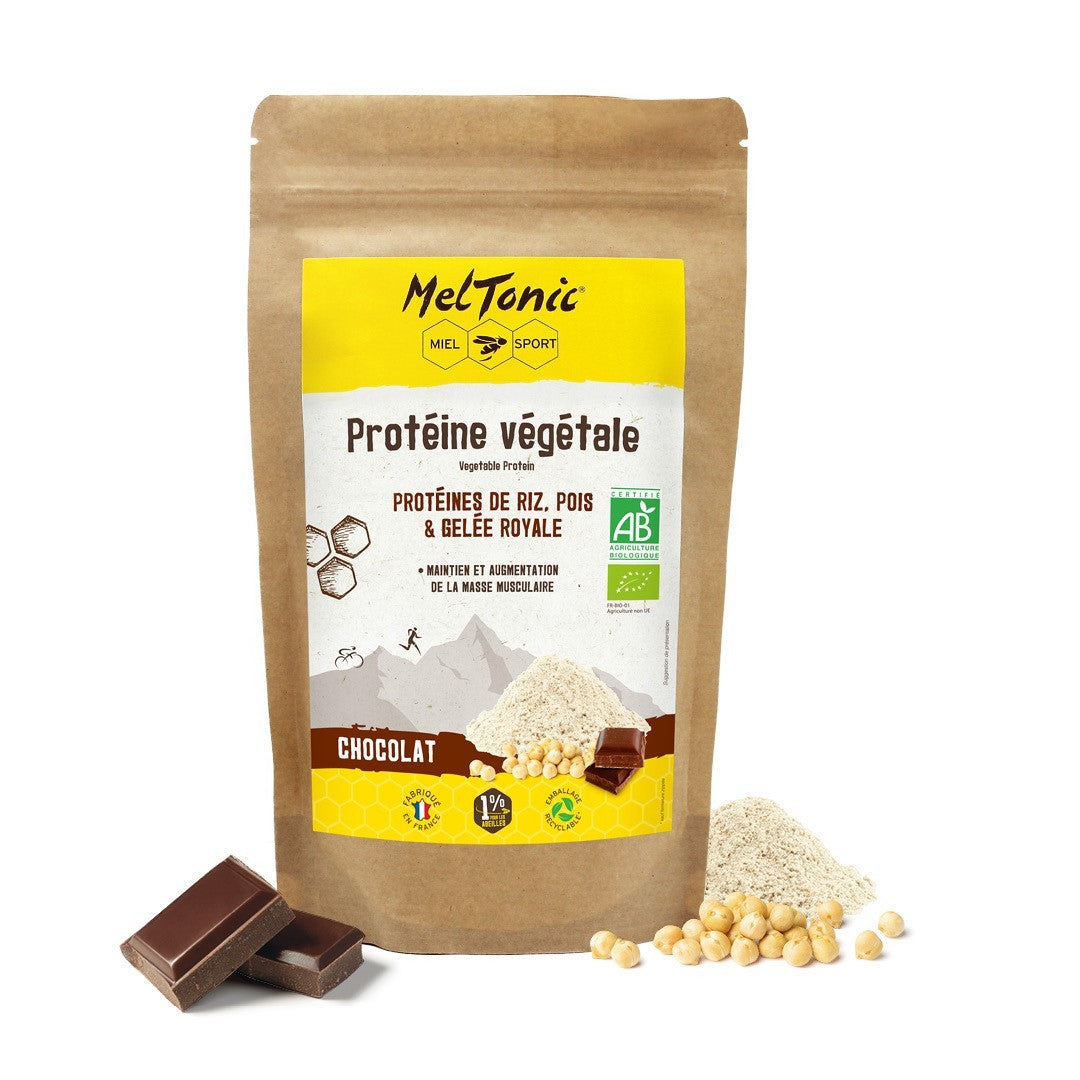 Protéine végétale chocolat BIO Meltonic - Clubinsport