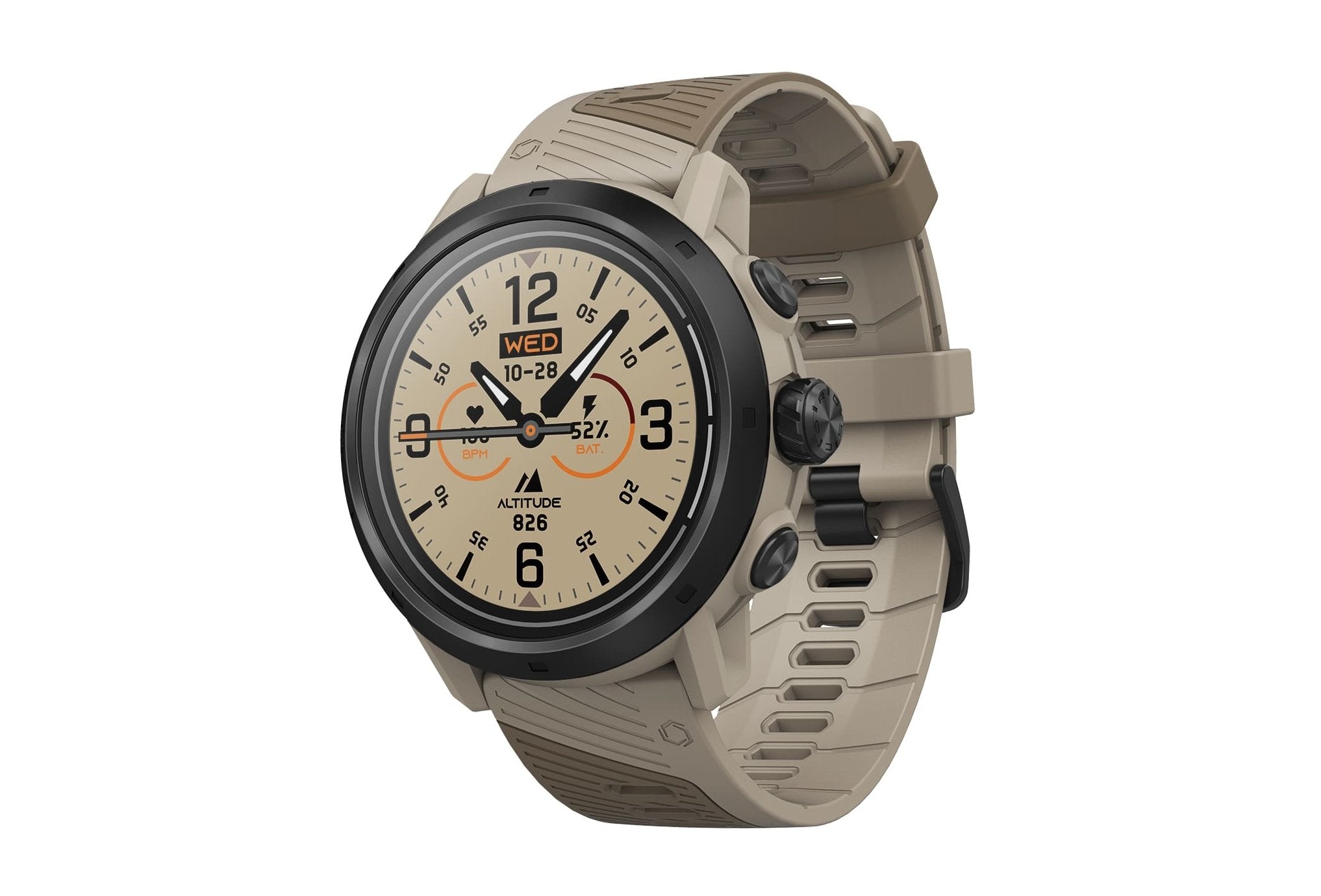 Montre cardio gps Coros Apex 2 pro beige - Clubinsport