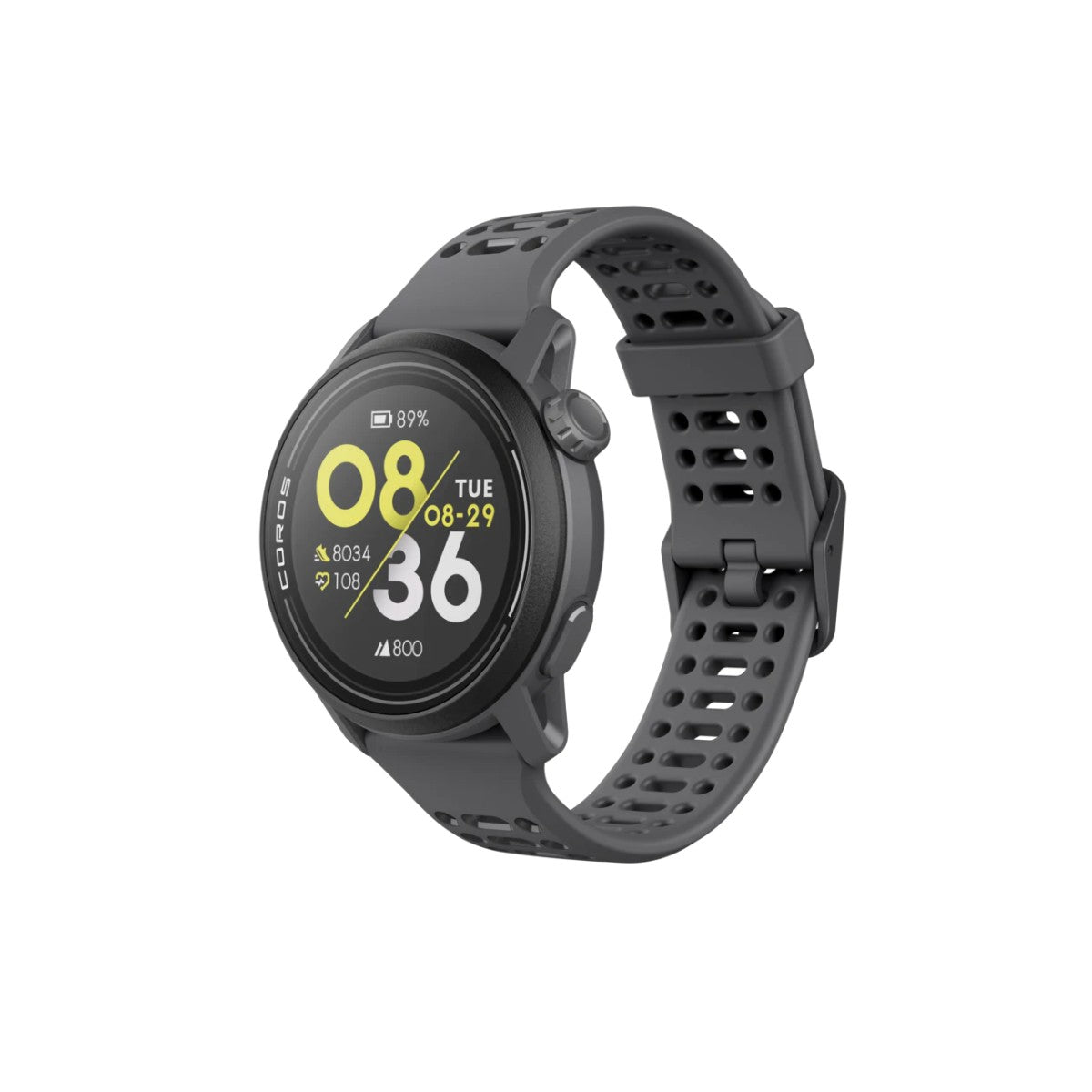 Montre cardio gps Coros WATCH Pace 3 Bracelet noir silicone - Clubinsport