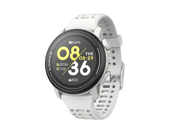 Montre cardio gps Coros WATCH Pace 3 Blanc bracelet silicone - Clubinsport