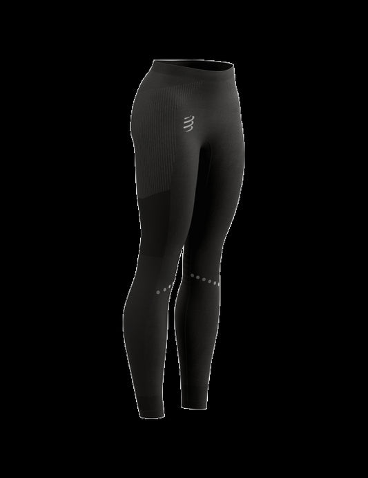 Collant Homme hiver Compressport noir - Clubinsport