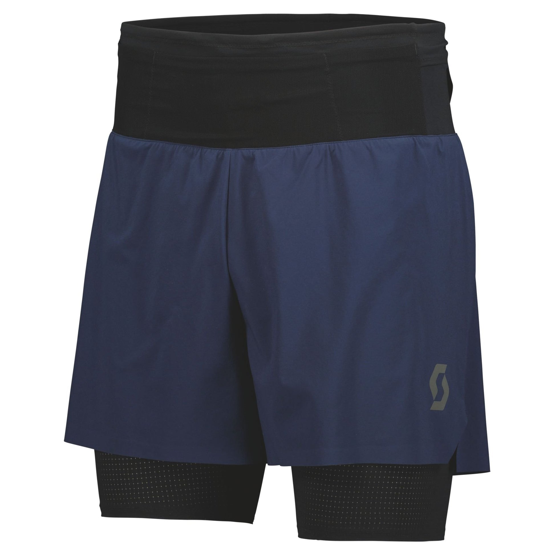 Short homme hybrid Scott bleu marine - Clubinsport