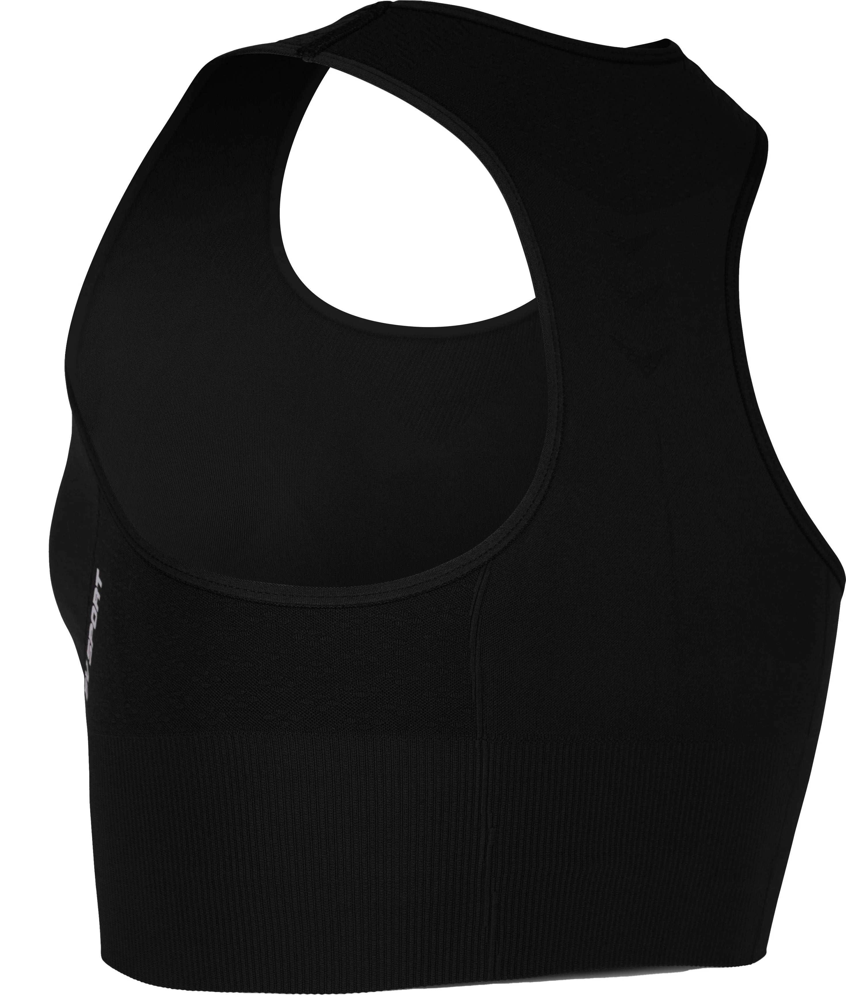 Brassiere femme BV Sport Keepfit 22 noir - Clubinsport