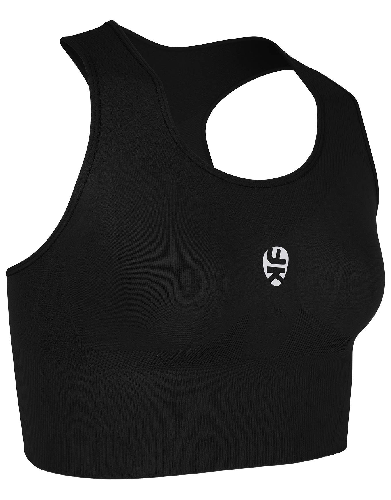Brassiere femme BV Sport Keepfit 22 noir - Clubinsport