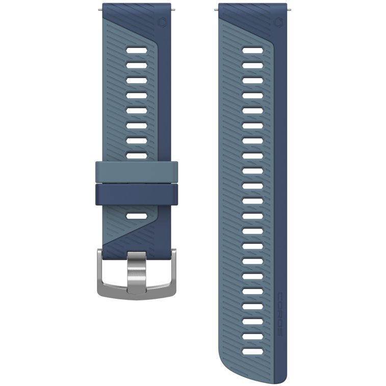 Bracelet silicone Coros bleu 22 mm - Clubinsport