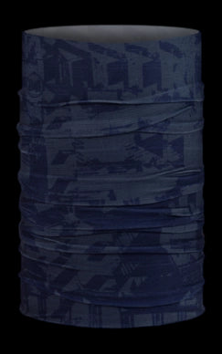 Tour de cou Buff Ecostrech clear night blue - Clubinsport