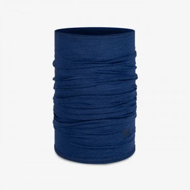 Tour de cou Merino Lightweight Buff solid cobalt - Clubinsport