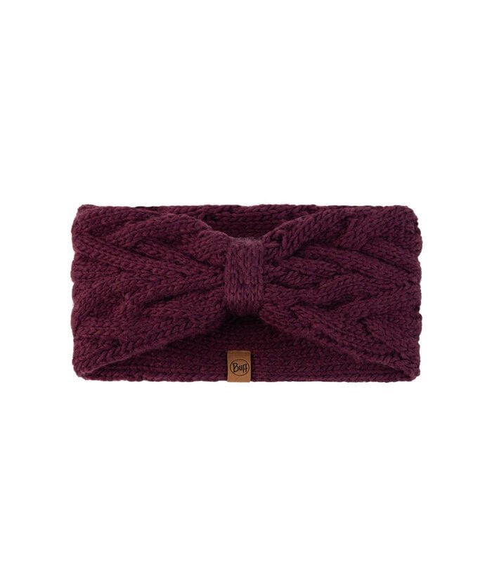 Bandeau tricoté polaire Buff headband Caryn dahlia - Clubinsport