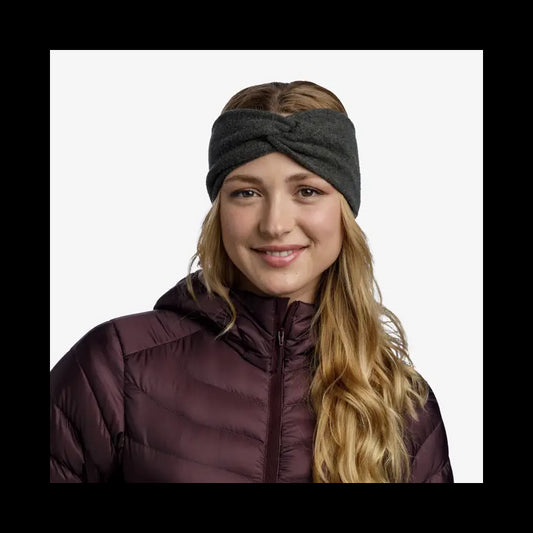 Bandeau Merino et polaire Buff Gris - Clubinsport