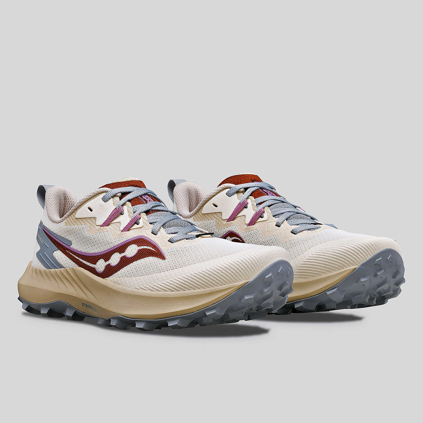 Chaussure de Trail Saucony femme Peregrine 14 beige - Clubinsport