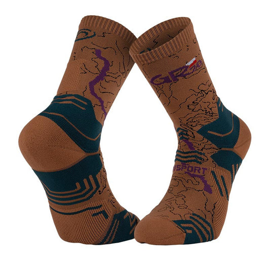 Chaussettes BV Sport GR20 brun Trek Collector - Clubinsport