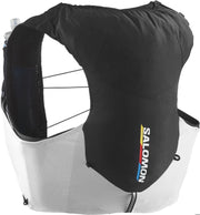 Sac de trail Salomon Adv Skin 5 noir et blanc raceflag - Clubinsport
