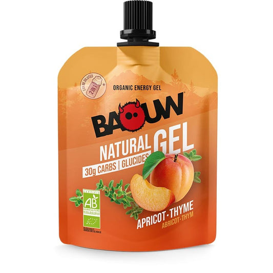 Gel naturel bio Baouw Abricot - Thym - Clubinsport