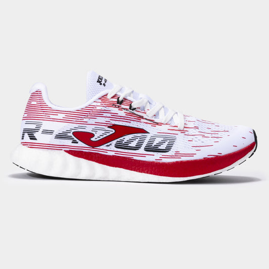 Chaussure Route mixte homme et femme   Joma R4000 blanc rouge - Clubinsport