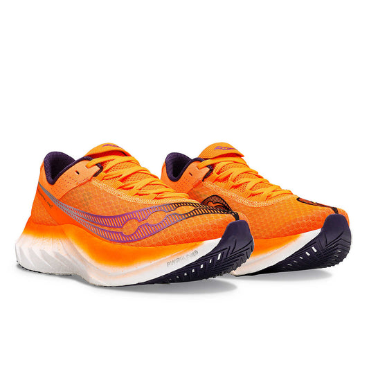 Chaussure Route Endorphin pro 4 Saucony homme orange - Clubinsport