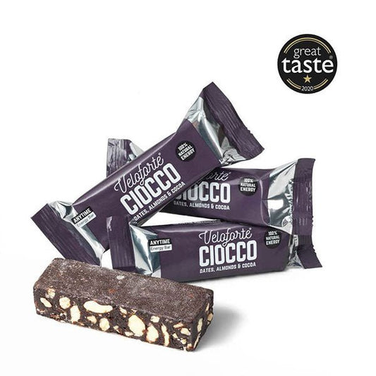 Barre énergétique Veloforte Ciocco Energy Bar (62g) - Dattes, Amandes et Cacao - Clubinsport