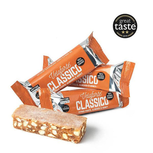 Barre énergétique  Veloforte Classico Energy Bar (62g) - Agrumes, Amandes et Miel - Clubinsport