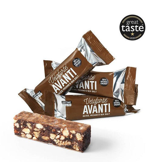 Barre énergétique Veloforte Avanti Energy Bar (62g) - Dattes, Noix de Pécan et Sel de Mer - Clubinsport