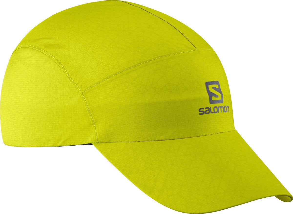 Casquette Salomon legere jaune fluo - Clubinsport