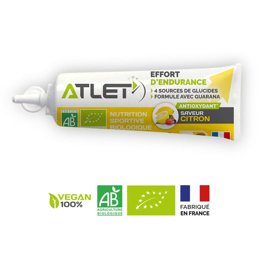 Gel énergétique ATLET citron - Clubinsport