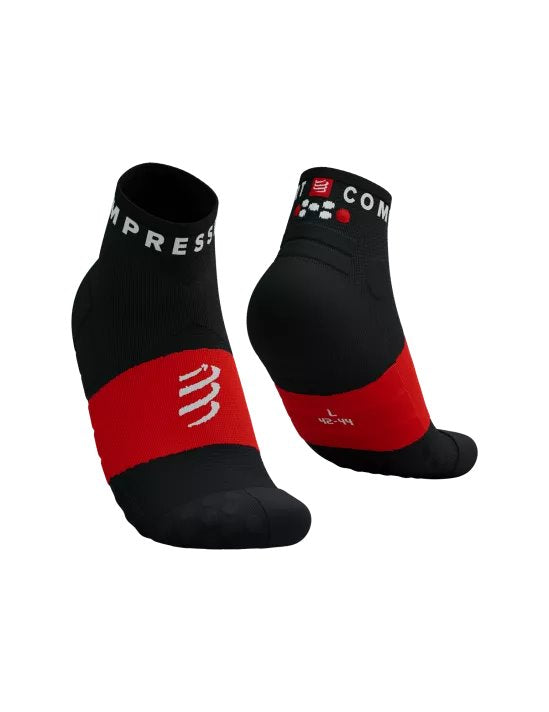 Chaussettes Compressport Ultra-trail Socks Basses NOIR - Clubinsport