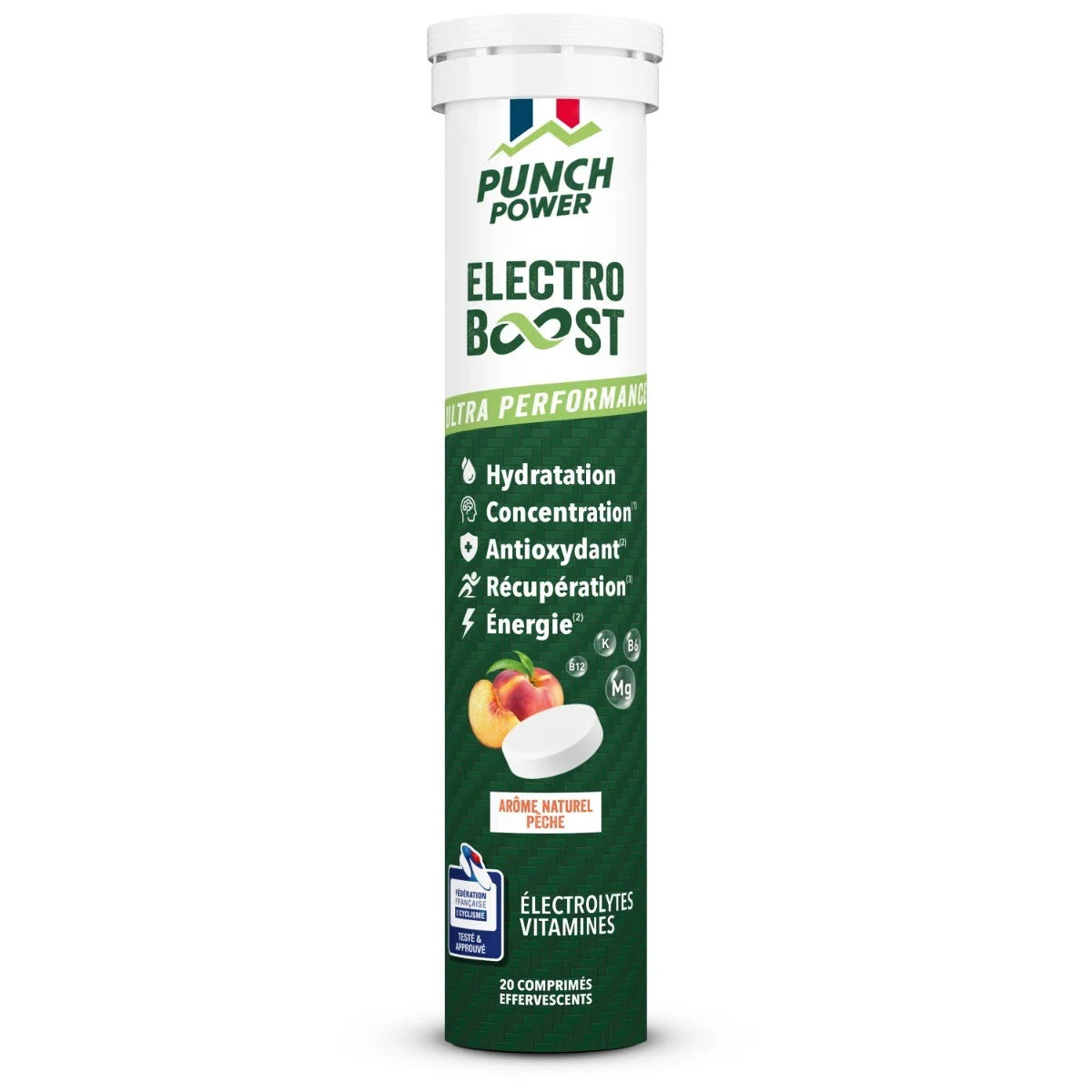 Electrolytes Punch power Mangue Pêche