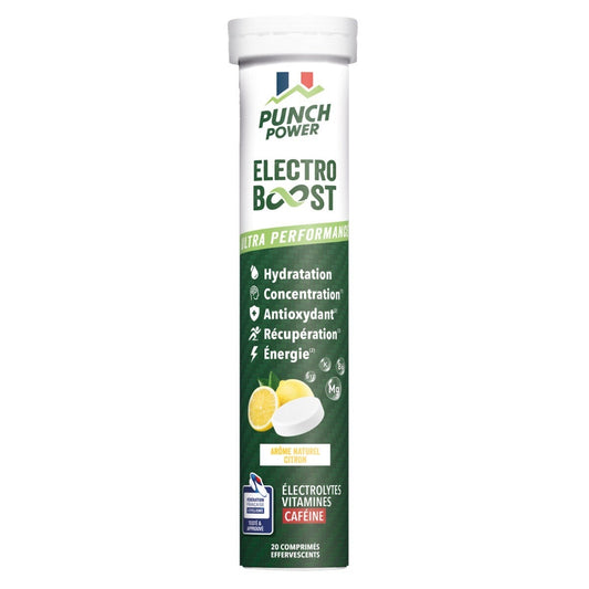 Electrolytes Punch power Citron - Clubinsport