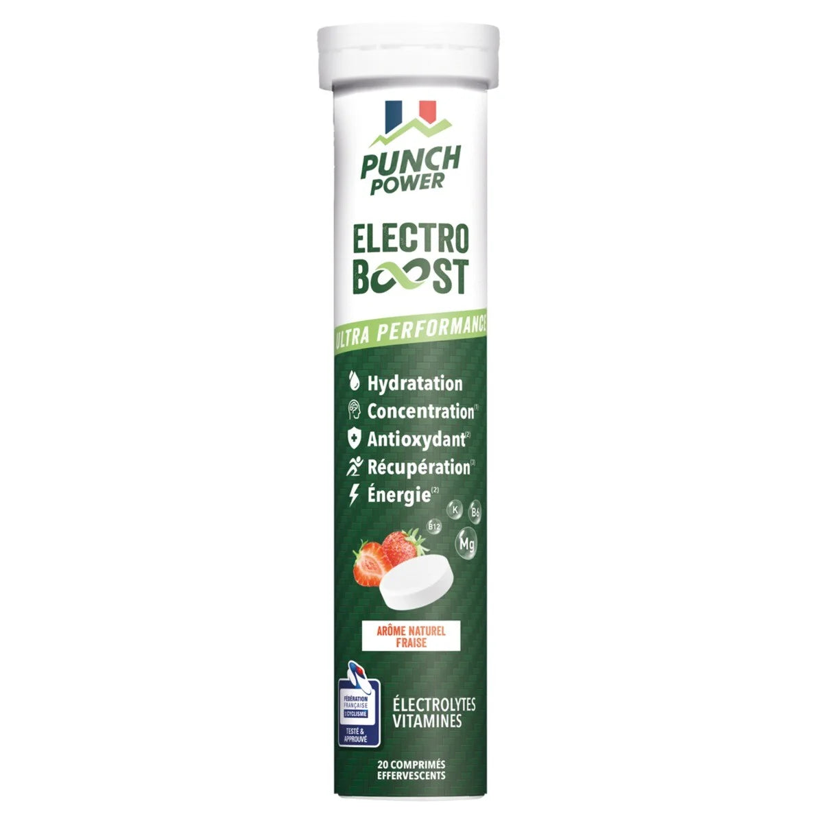 Electrolytes Punch power Mangue Fraise