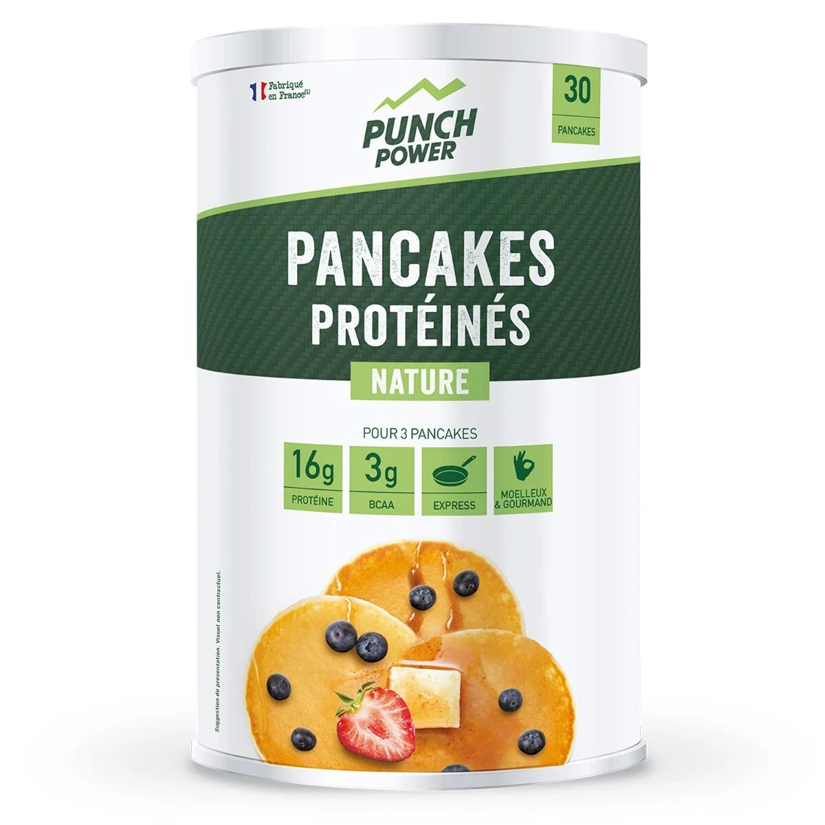 Pancakes protéinés Punch Power Nature 400g