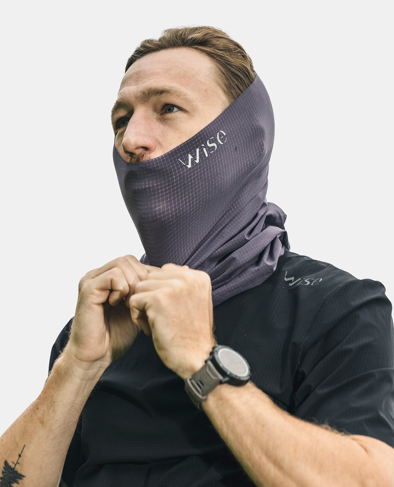 Tour de cou Wise neckshield violet iridium - Clubinsport