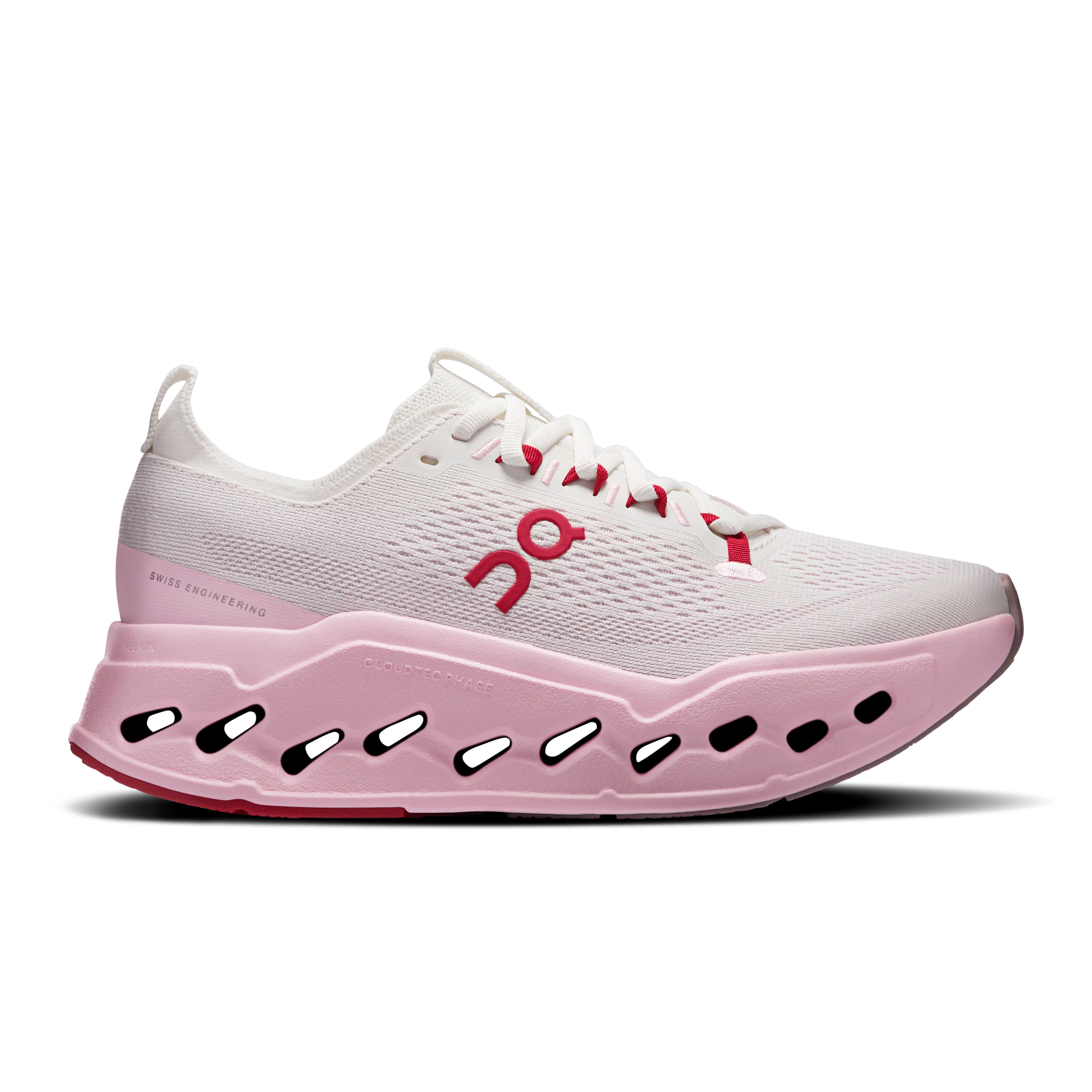 Chaussures de Route femme Cloudsurfer Max ON Running rose