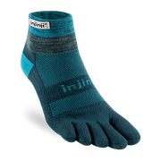 Chaussettes Injinji Trail midweight mini-crew Bleu