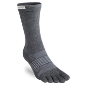 Chaussettes Injinji Trail Femme midweight crew Gris