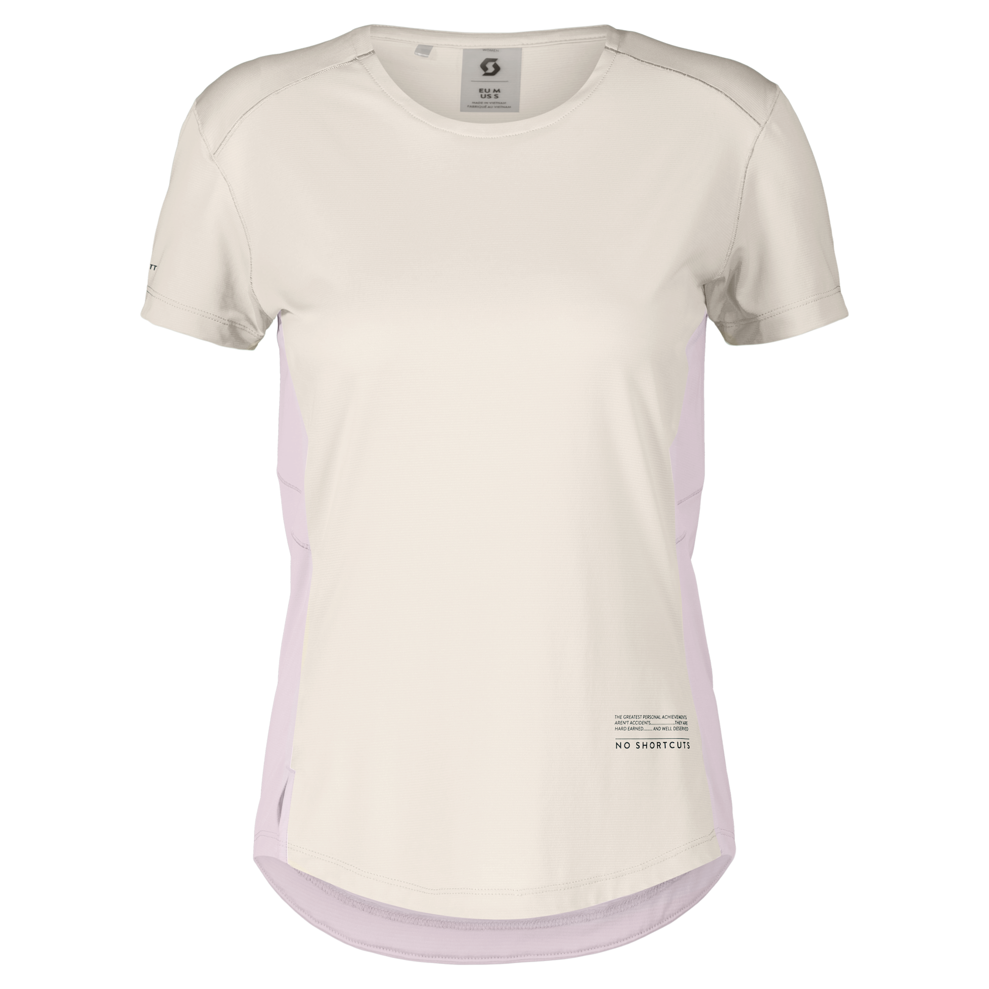 Tee-shirt manches courtes Femme Scott endurance Tech rose bicolor