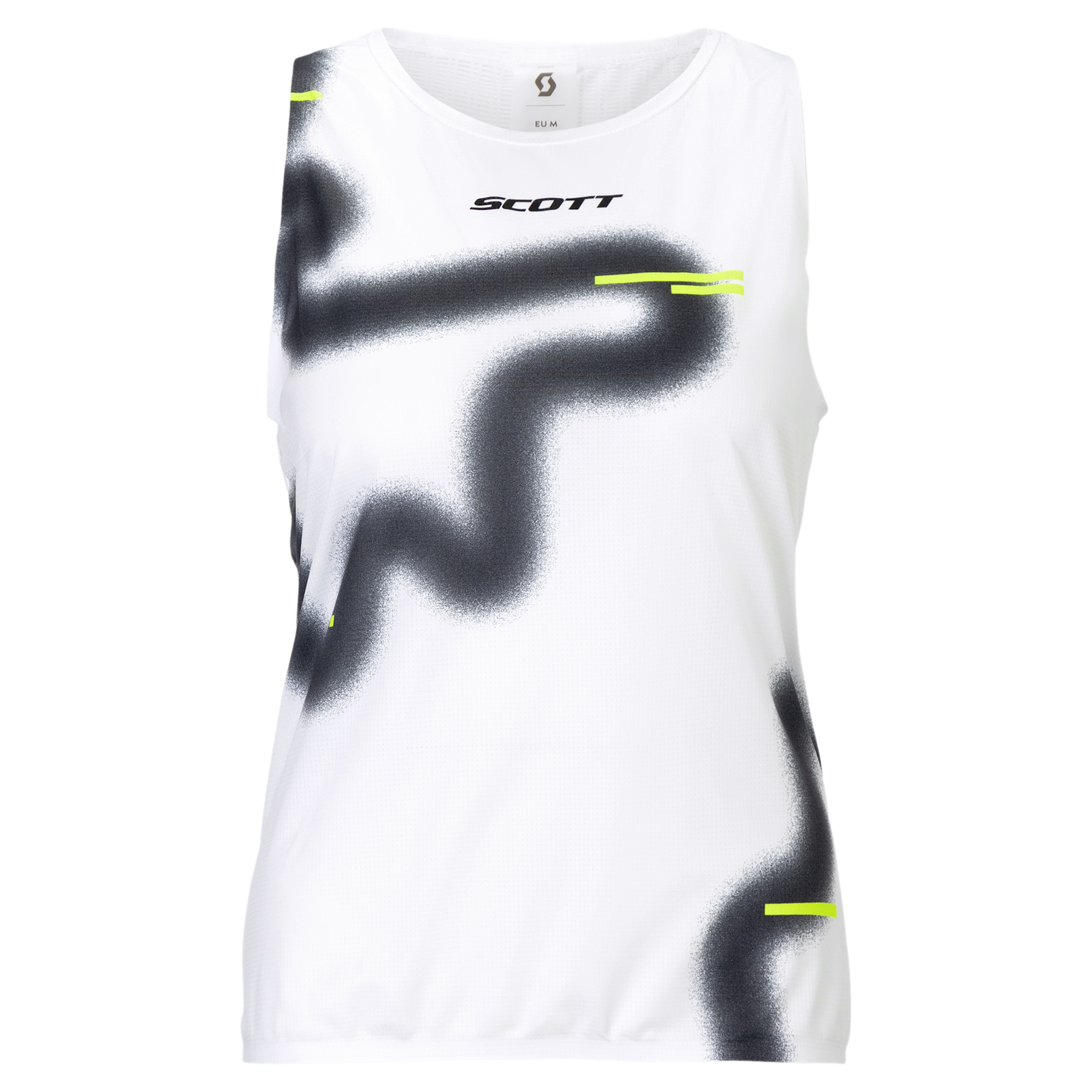Débardeur femme Scott RC Run blanc/noir