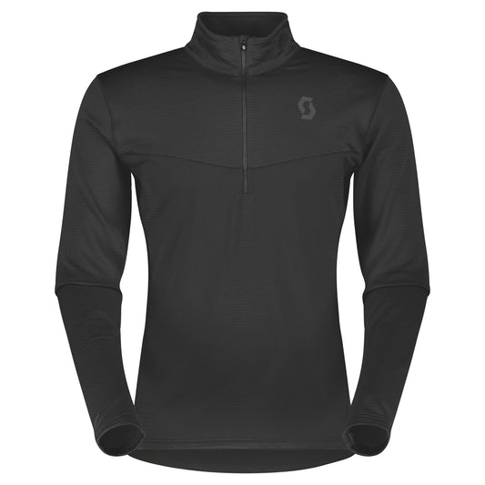 Tee-shirt manches longues homme SCOTT Pull-over Defined Light noir - Clubinsport