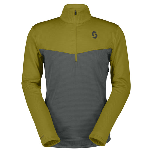 Tee-shirt manches longues Homme Pull-over Defined Light vert kaki - Clubinsport