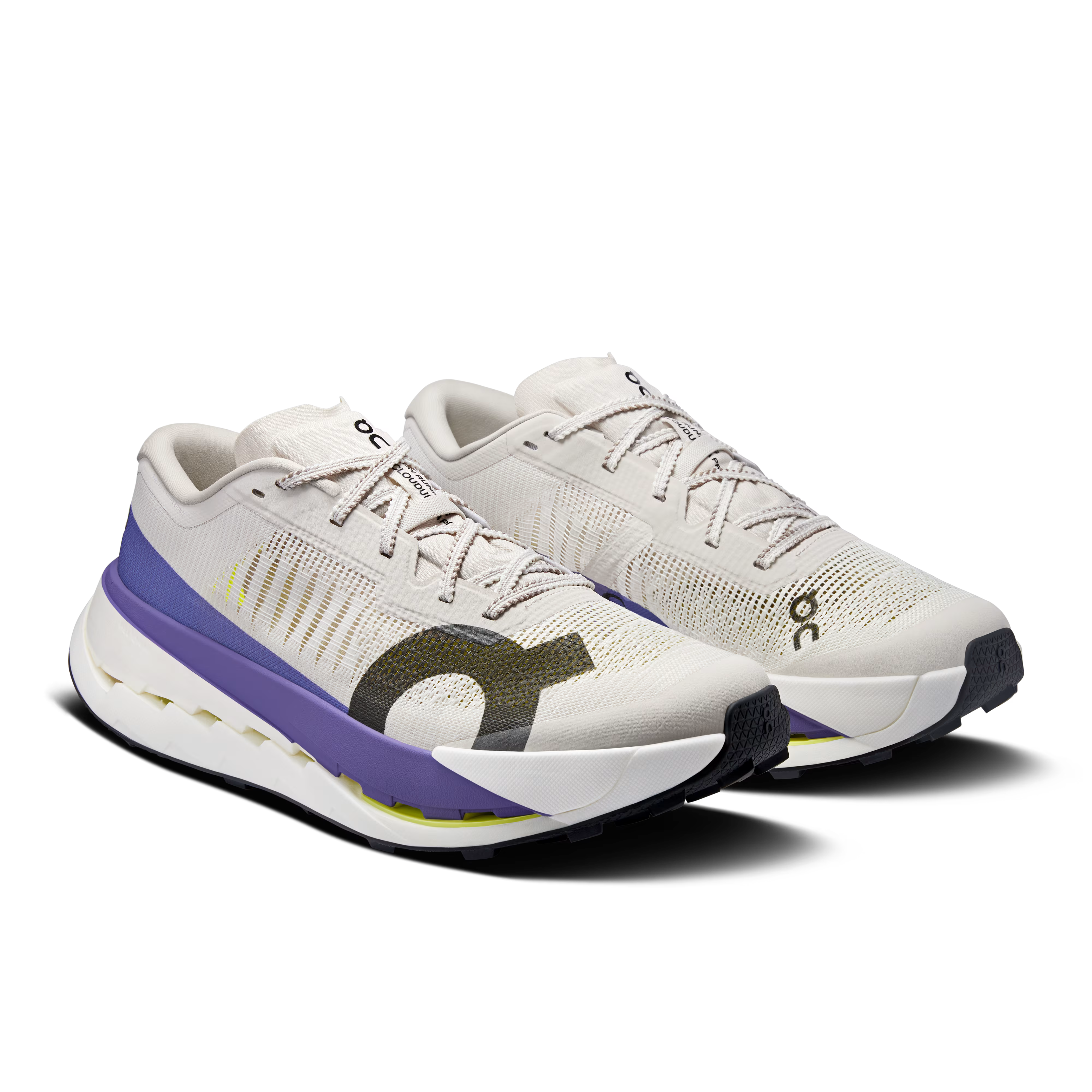 Chaussures de Trail homme On Running CloudUltra Pro Blanc/Violet