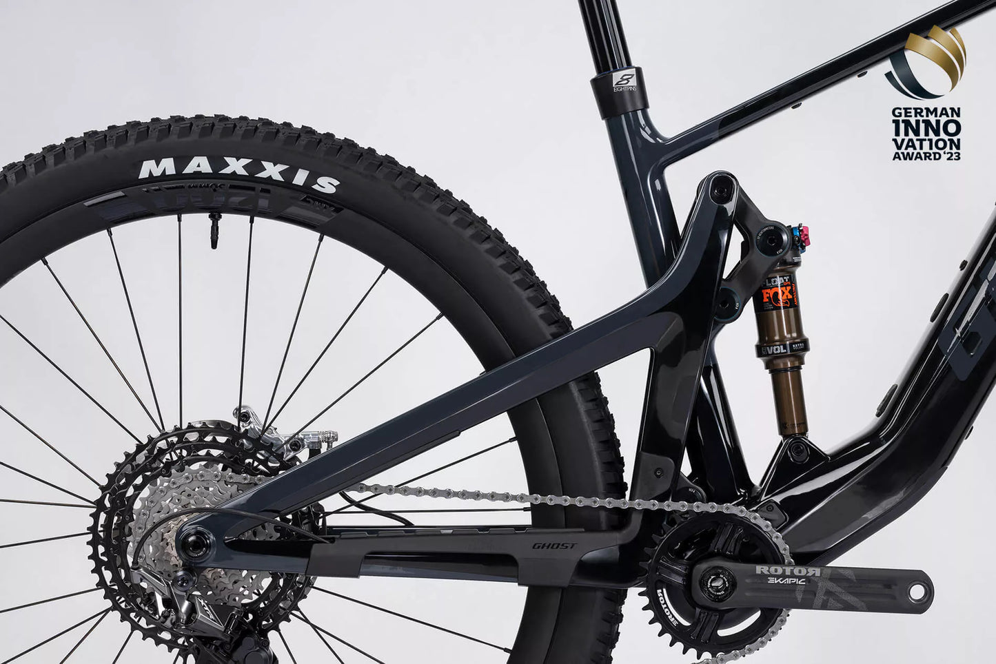 VTT Electrique tout-suspendu Ghost PATH RIOT LTD Noir Taille L - Clubinsport