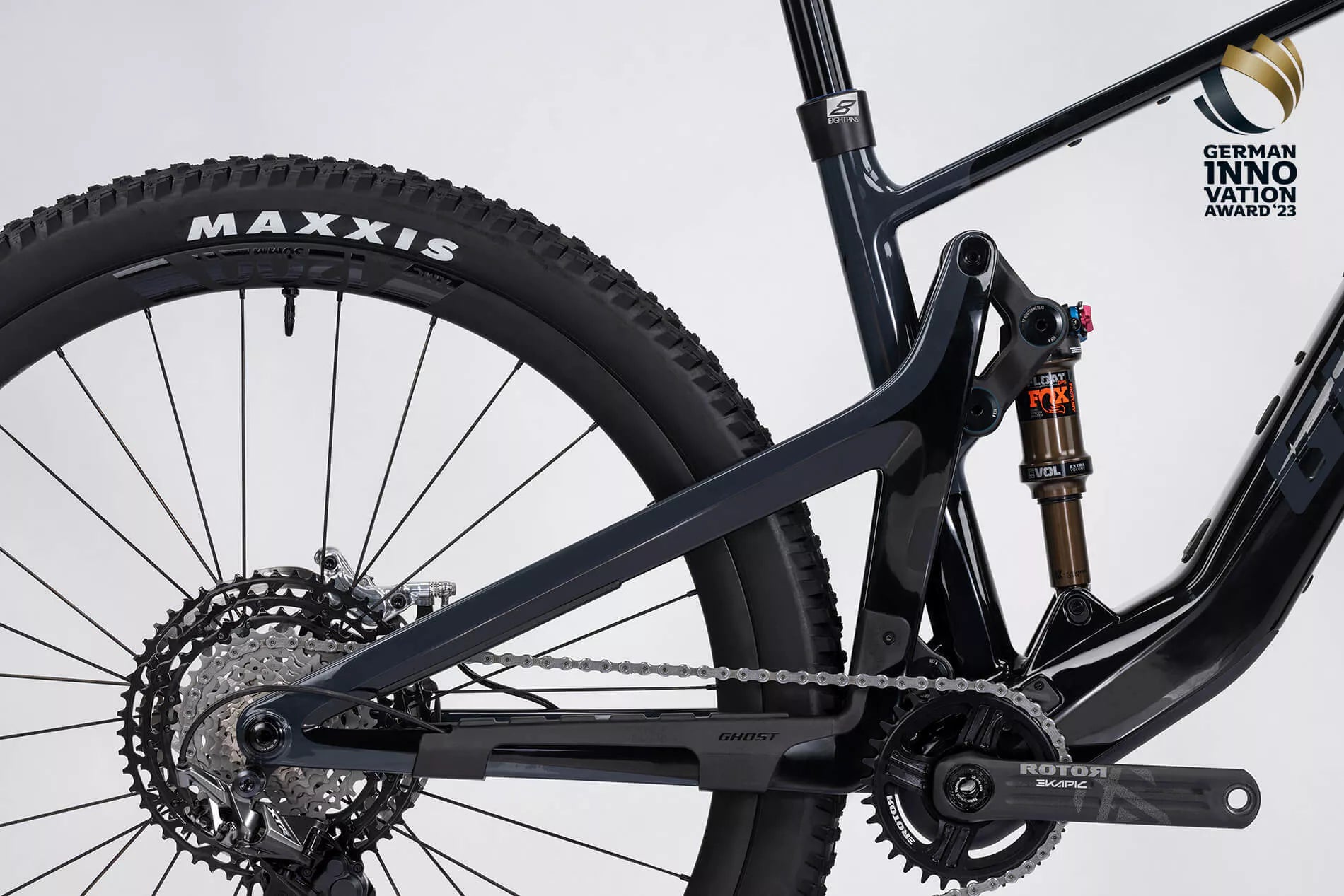 VTT Electrique tout-suspendu Ghost PATH RIOT LTD Noir Taille L - Clubinsport