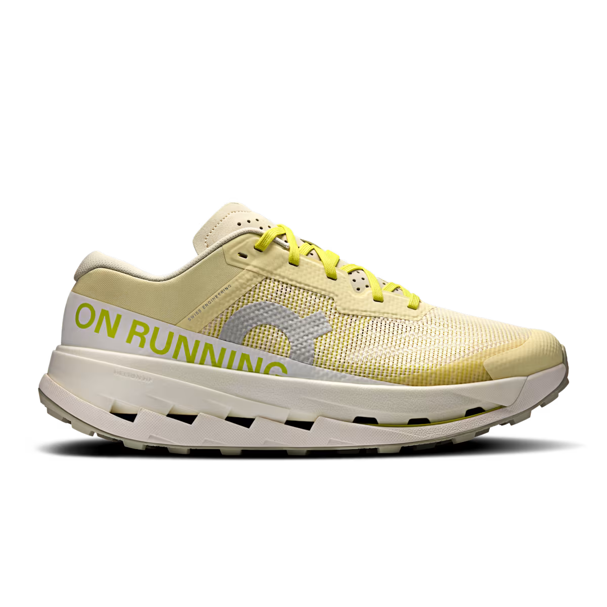 Chaussures de Trail homme On Running CloudUltra 3 Jaune/ Blanc