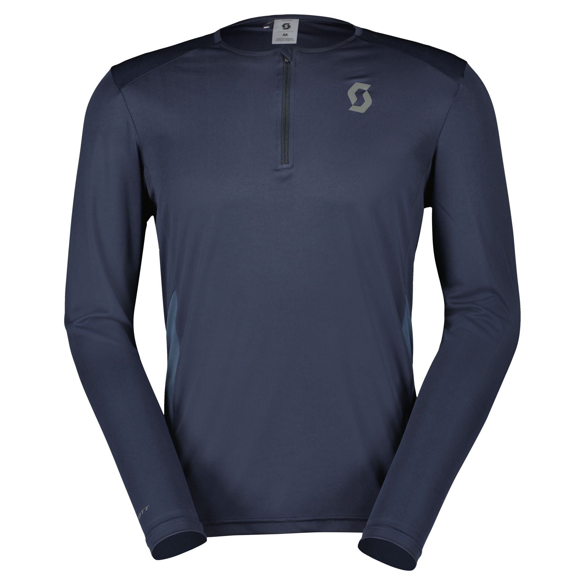 Tee-shirt manches longues homme Scott endurance Tech bleu marine - Clubinsport