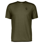 Tee-shirt manches courtes Homme Scott endurance LT kaki - Clubinsport