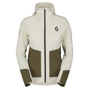 Veste coupe vent et chaude Softshell Femme SCOTT Beige kaki - Clubinsport