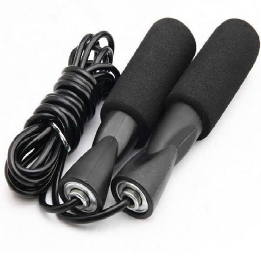 Corde a Sauter roulement a bille noire - Clubinsport