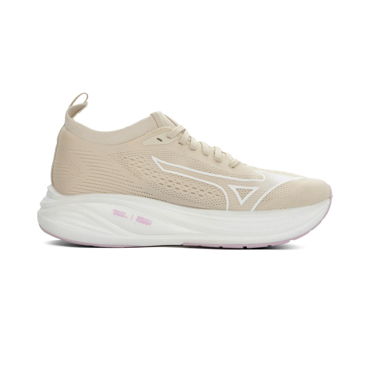 Chaussures de Route femme Neozen 2 beige semelle blanche