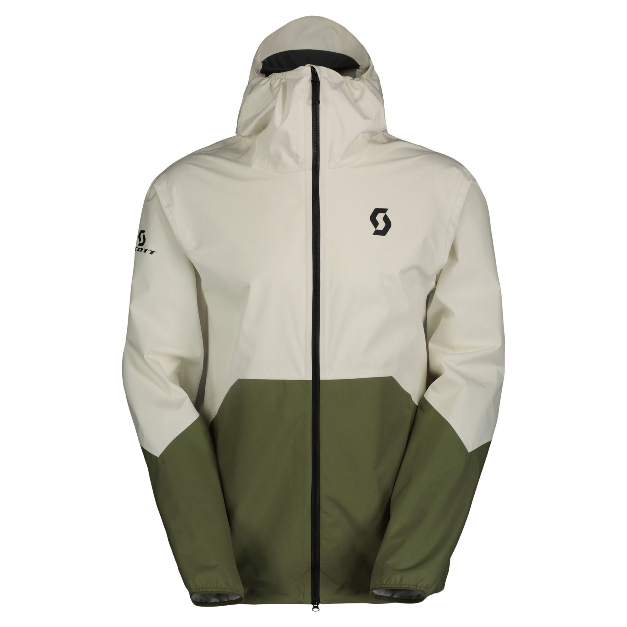 Veste imperméable Homme Scott Explorair Light dryo 2.5L beige kaki - Clubinsport